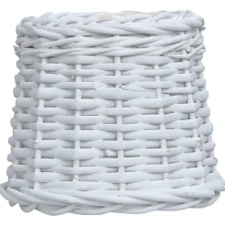 vidaXL Lampenkap 25x17 cm wicker wit