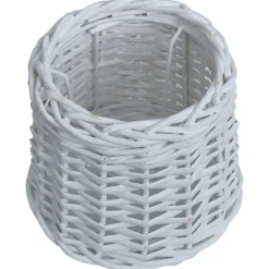 vidaXL Lampenkap 25x17 cm wicker wit