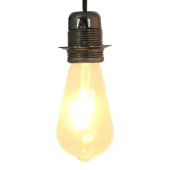 vidaXL Lamphouders 2 st glanzend zwart E27