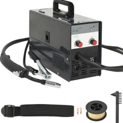 vidaXL Lasapparaat Flux Core MIG 120A gasloos