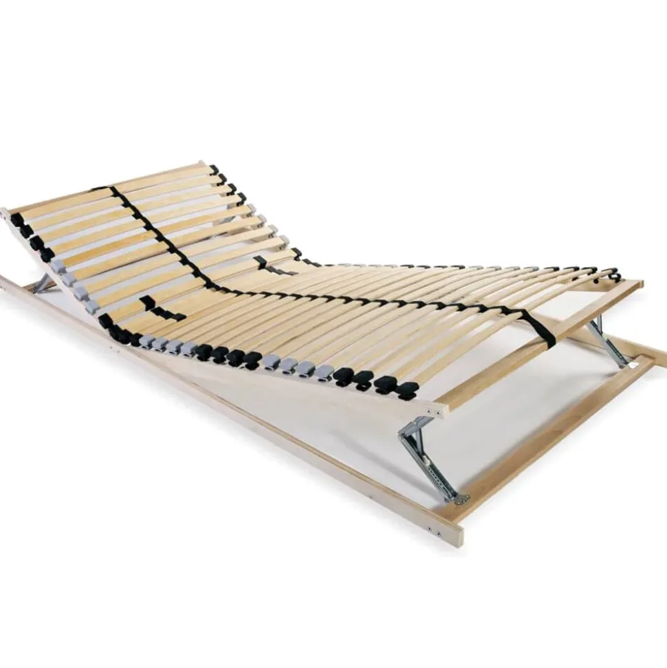 vidaXL Lattenbodem met 28 latten 7 zones 70x200 cm