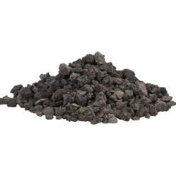 vidaXL Lavastenen 10 kg 1-2 cm zwart
