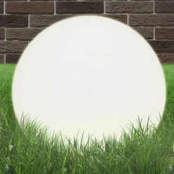 vidaXL LED-bollamp rond 50 cm PMMA