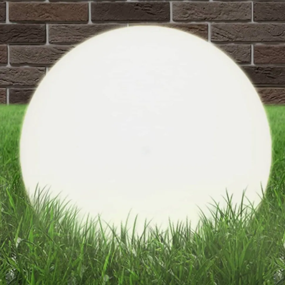 vidaXL LED-bollamp rond 50 cm PMMA