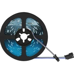 vidaXL LED-strip 2 pcs Zwart en transparant 3000 mm Koper en kunststof