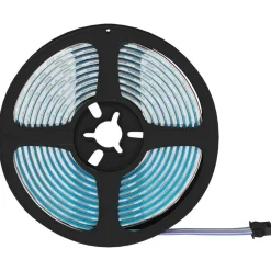 vidaXL LED-strip 2 pcs Zwart en transparant 2300 mm Koper en kunststof