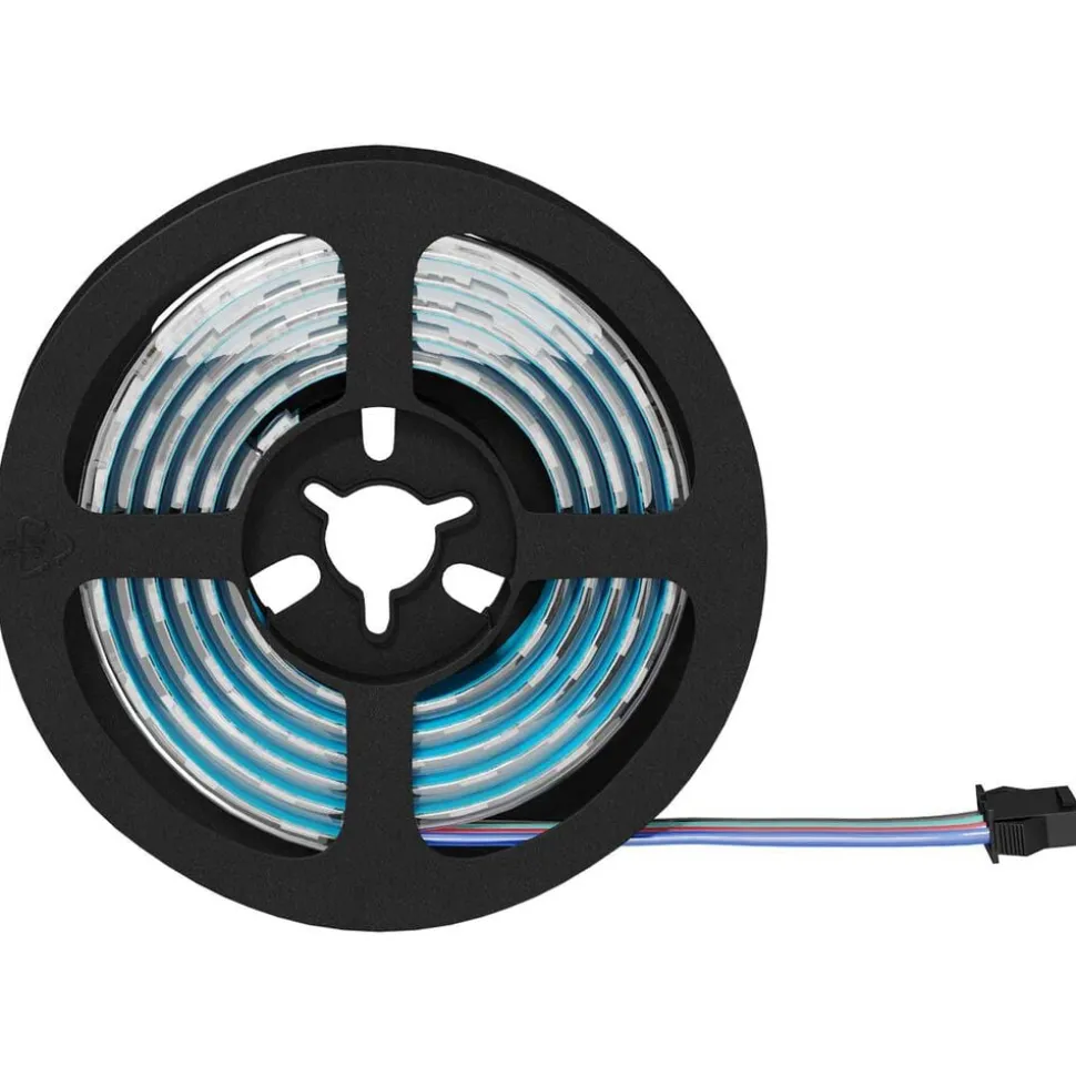 vidaXL LED-strip 2 pcs Zwart en transparant 950 mm Koper en kunststof