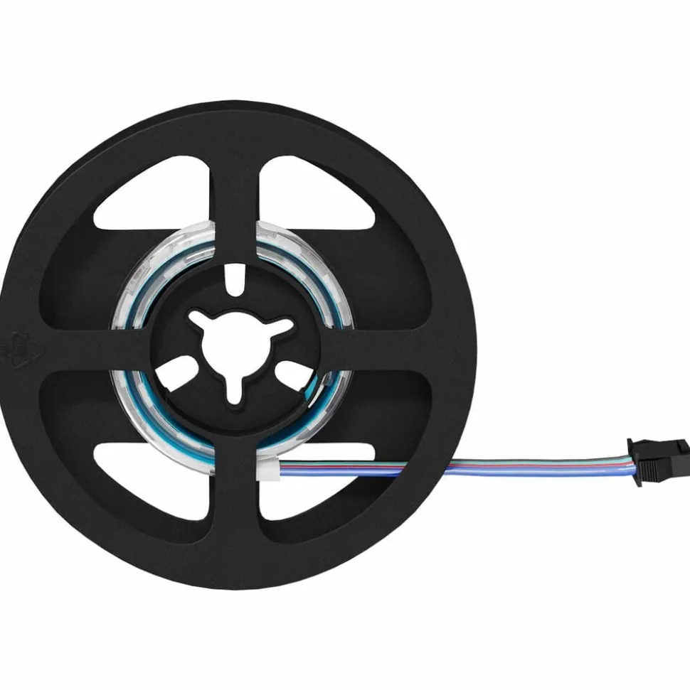 vidaXL LED-strip 2 pcs Zwart en transparant 250 mm Koper en kunststof