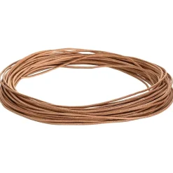 vidaXL Leren Koord Bruin Ø1 mm x 5 m Leer