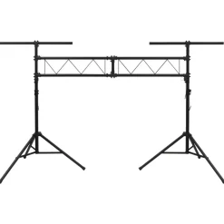 vidaXL Lichtstatief 338x115x(180-300) cm staal