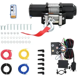 vidaXL Lier elektrisch 12 V 4.500 lbs 2.040 kg met afstandsbediening