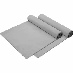 vidaXL Ligbedhanddoeken 2 pcs Donkergrijs 210 x 75 cm