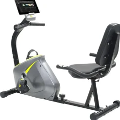 vidaXL Ligfiets hometrainer magnetisch met hartslagmeter