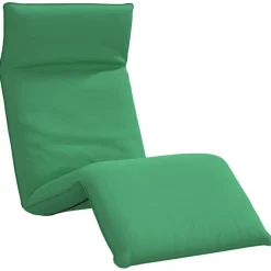 vidaXL Ligstoel inklapbaar 175x54x8,5 cm oxford stof groen