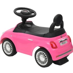 vidaXL Loopauto Fiat 500 roze