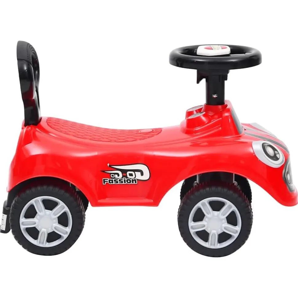 vidaXL Loopauto rood