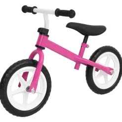 vidaXL Loopfiets met 9,5 inch wielen roze