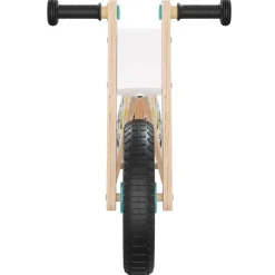 vidaXL Loopfiets voor kinderen blauw met print
