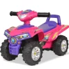 vidaXL Loopquad met licht en geluid roze en paars
