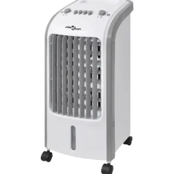 vidaXL Luchtkoeler draagbaar 80 W 4 L 25x26x56 cm
