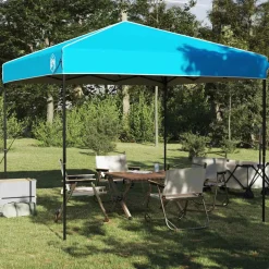 vidaXL Luifeltent Blauw 243 x 243 x 251 cm Stof
