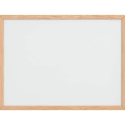 vidaXL Magnetisch whiteboard met massief grenenhouten frame 40x30 cm