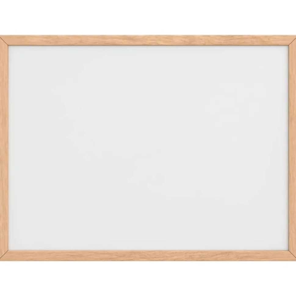 vidaXL Magnetisch whiteboard met massief grenenhouten frame 40x30 cm
