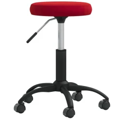 vidaXL Massagekruk fluweel wijnrood