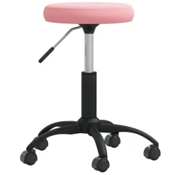 vidaXL Massagekruk fluweel roze