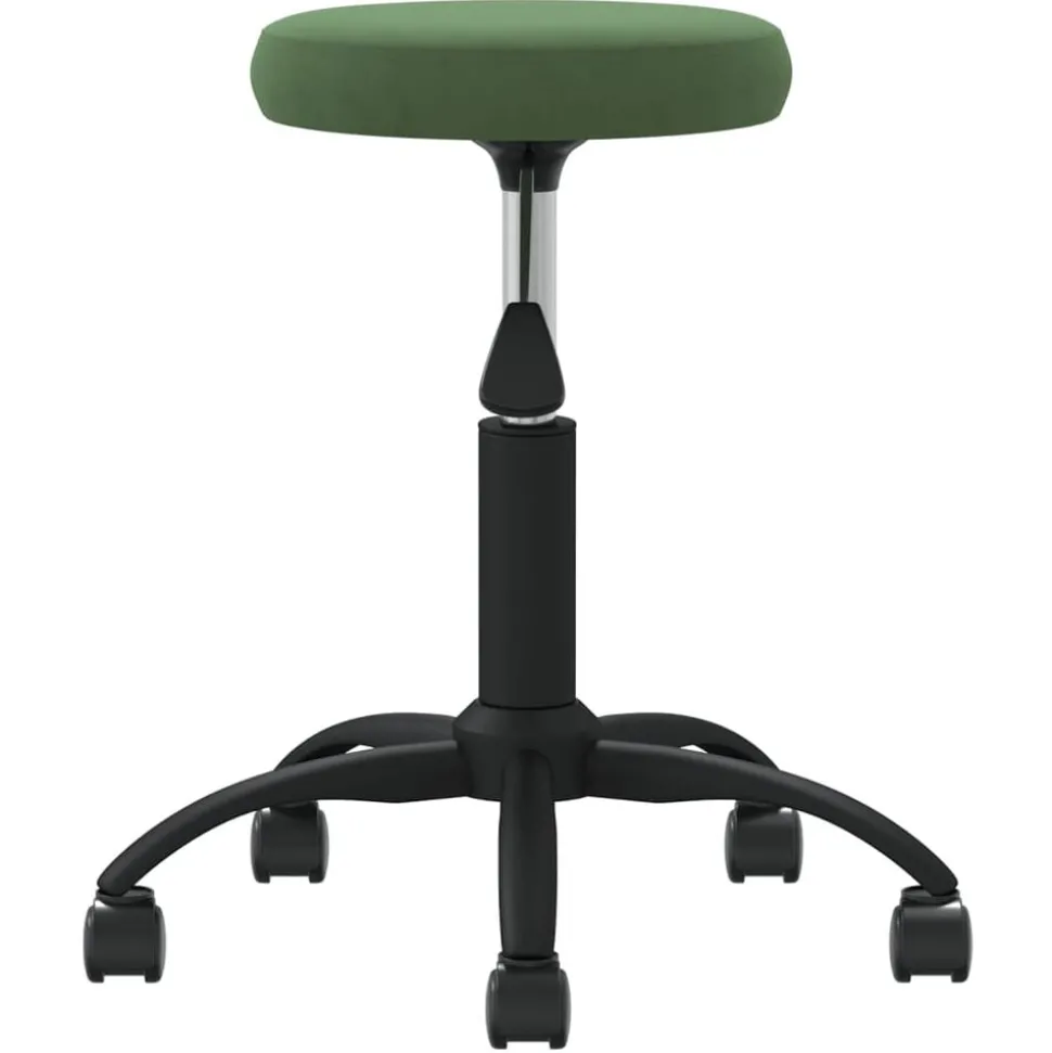 vidaXL Massagekruk fluweel donkergroen