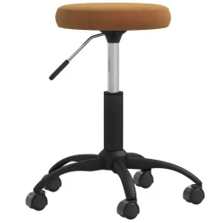 vidaXL Massagekruk fluweel bruin