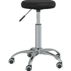 vidaXL Massagekruk kunstleer zwart