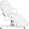vidaXL Massagetafel 180x62x(87-112) cm wit