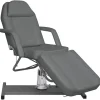 vidaXL Massagetafel 180x62x(87-112) cm grijs