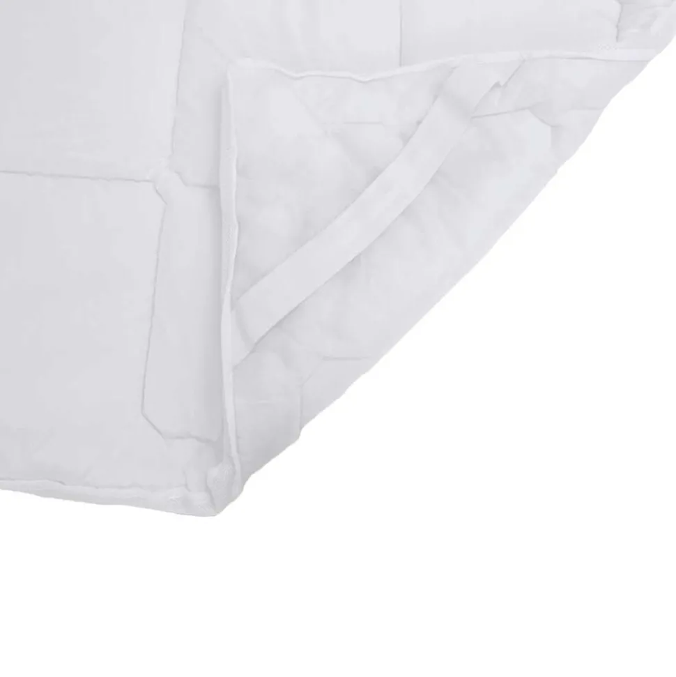 vidaXL Matrasbeschermer 90x190 cm wit