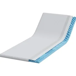 vidaXL matrastopper Wit 80 x 200 cm Jacquard Stof