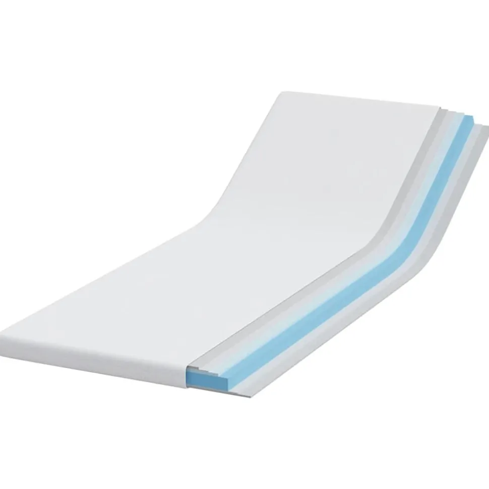 vidaXL matrastopper Wit 80 x 200 cm Jacquard stof