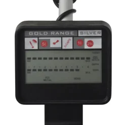 vidaXL Metaaldetector met LCD-scherm zoekschijf 20cm zoekdiepte 300cm