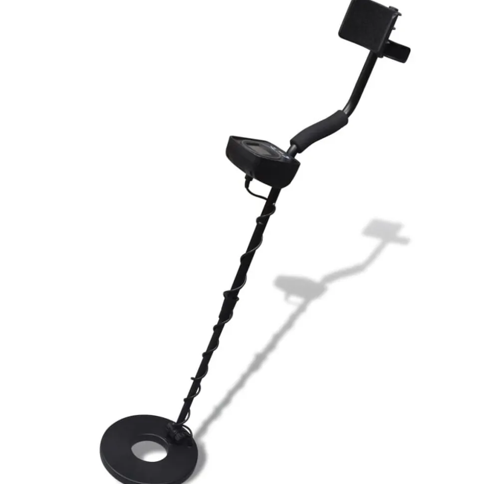 vidaXL Metaaldetector met LCD-scherm zoekschijf 21cm zoekdiepte 300cm