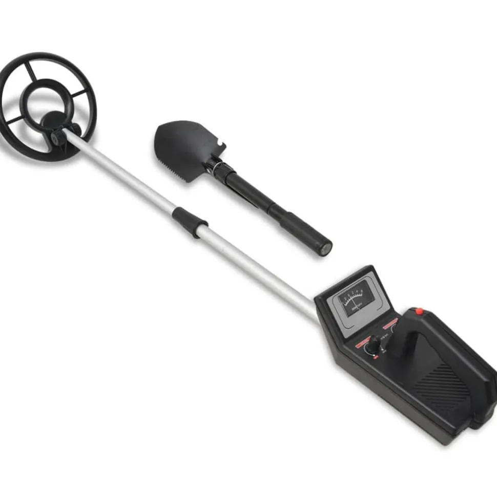 vidaXL Metaaldetector met schep 160 cm