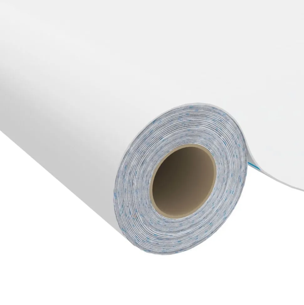 vidaXL Meubelfolie zelfklevend 500x90 cm PVC wit