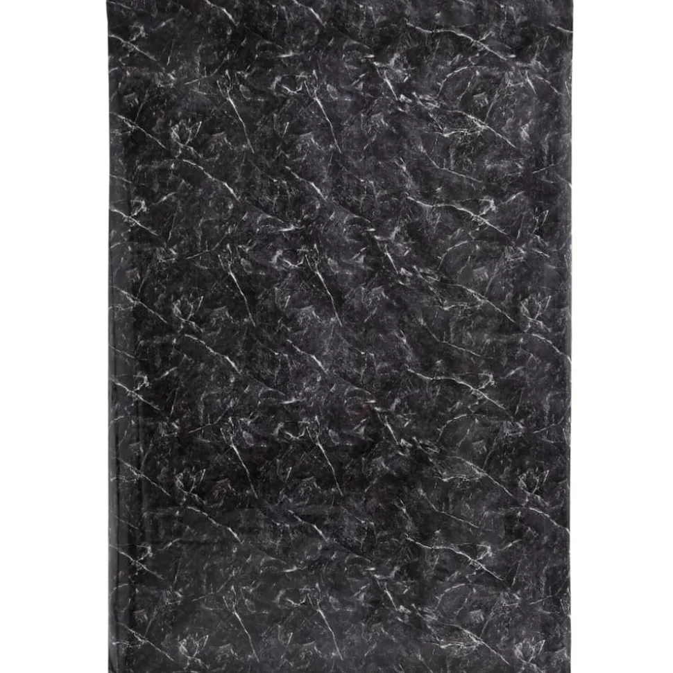 vidaXL Meubelfolies zelfklevend 90x500 cm PVC marmerzwart