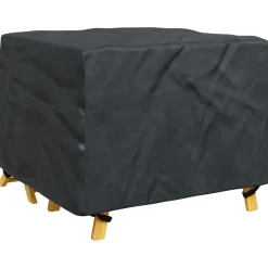 vidaXL Meubelhoes Effen Zwart 113 x 113 x 73 cm 600D