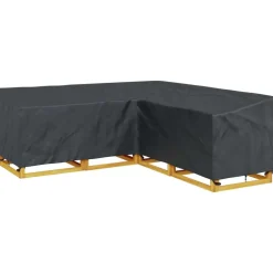 vidaXL Meubelhoes Zwart 235 x 235 x 85 cm 210D Oxford Stof