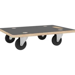 vidaXL Meubelhondjes 2 st rechthoekig 250 kg 60x40x11,5 cm