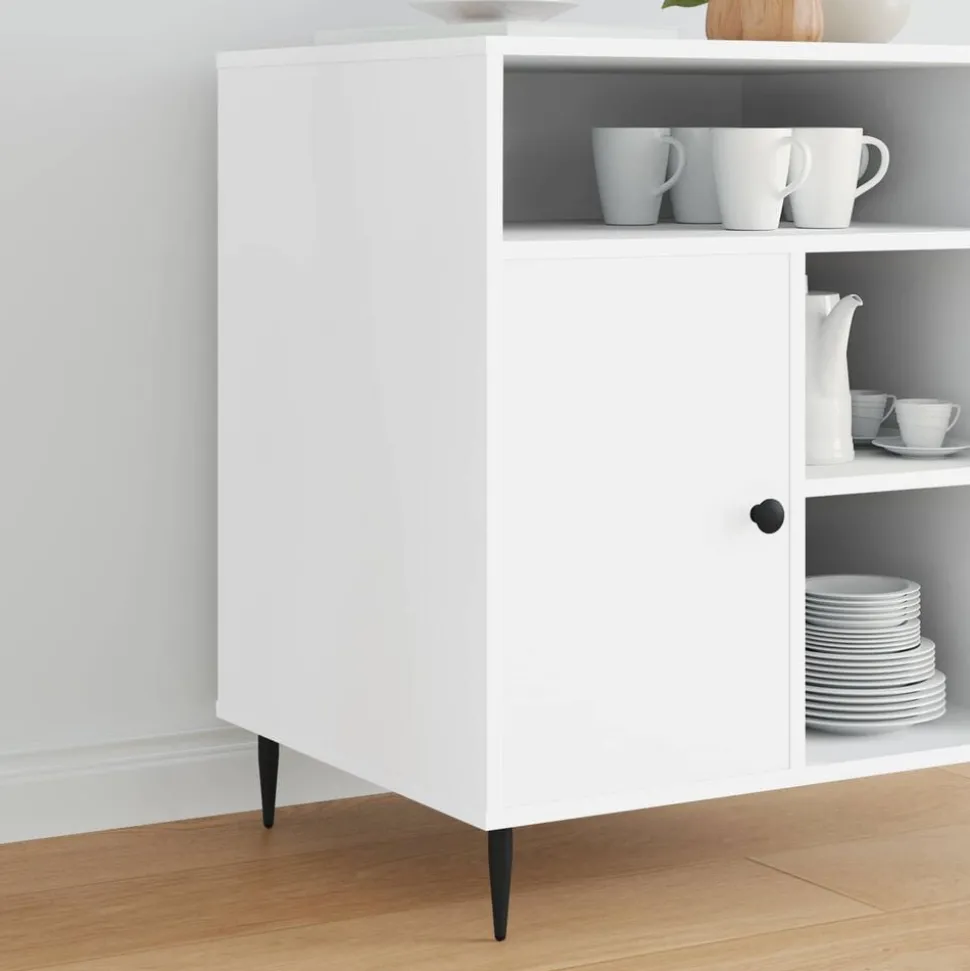 vidaXL Meubelpoten 2 pcs Zwart Ø 40 x 98 mm IJzer