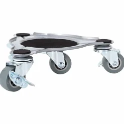 vidaXL Meubelrollers 4 st met lifter 19x17,5x6 cm staal 1000 kg