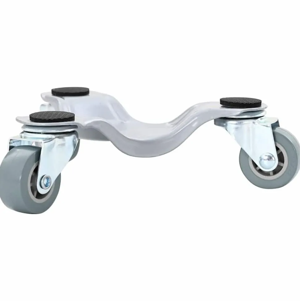 vidaXL Meubelrollers 4 st 16x14,5x5,5 cm staal 180 kg