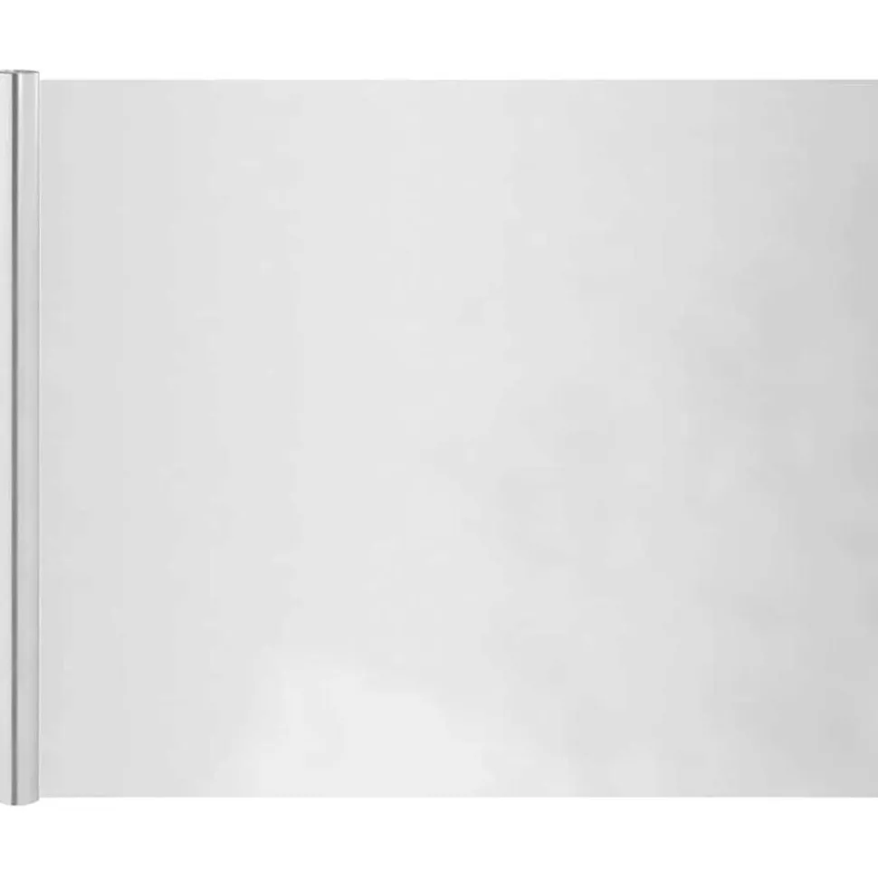 vidaXL Meubelsticker Zilver 90 x 500 cm Kunststof