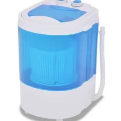 vidaXL Mini wasmachine met enkele trommel 2,6 kg